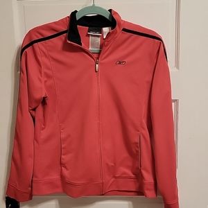 Reebok Athletic Zip Top Sz M
